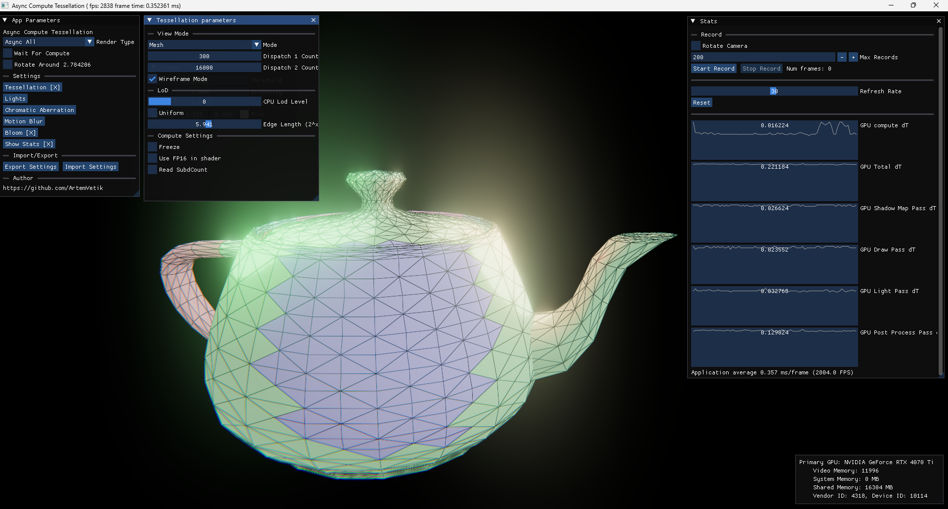 Teapot Wireframe