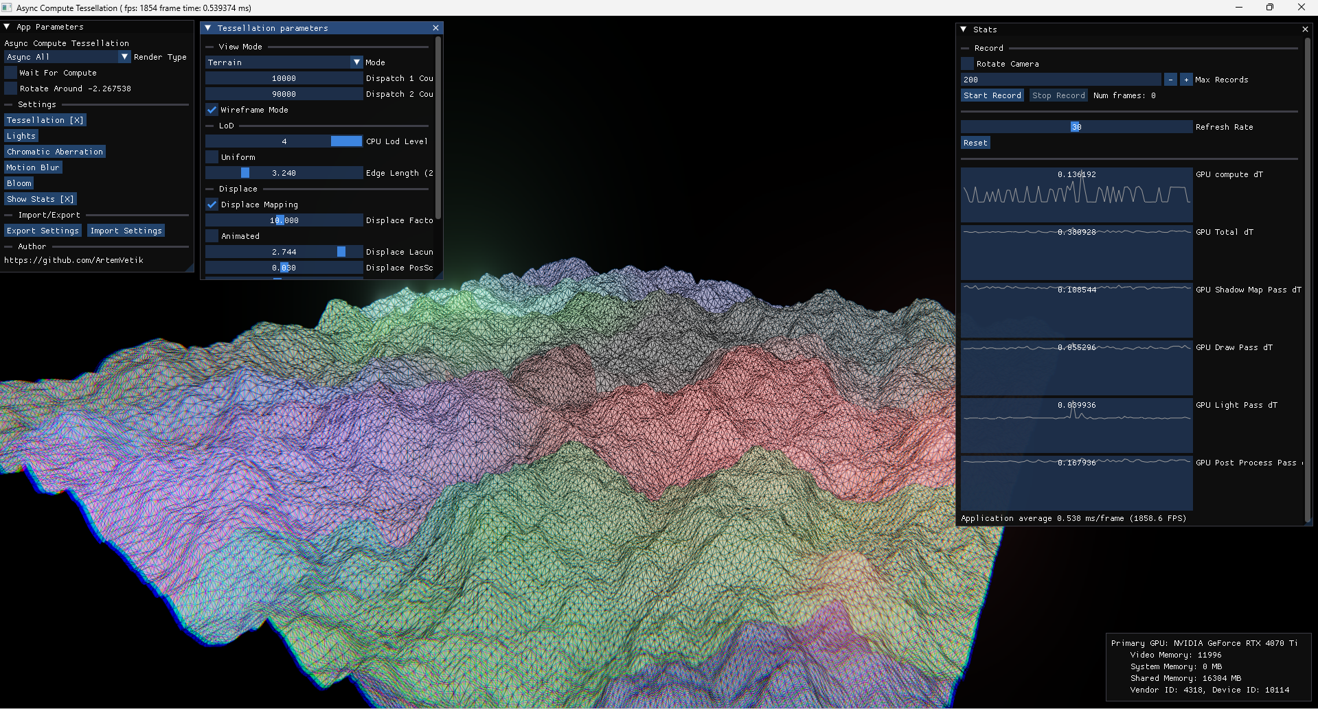 Terrain High Tessellation